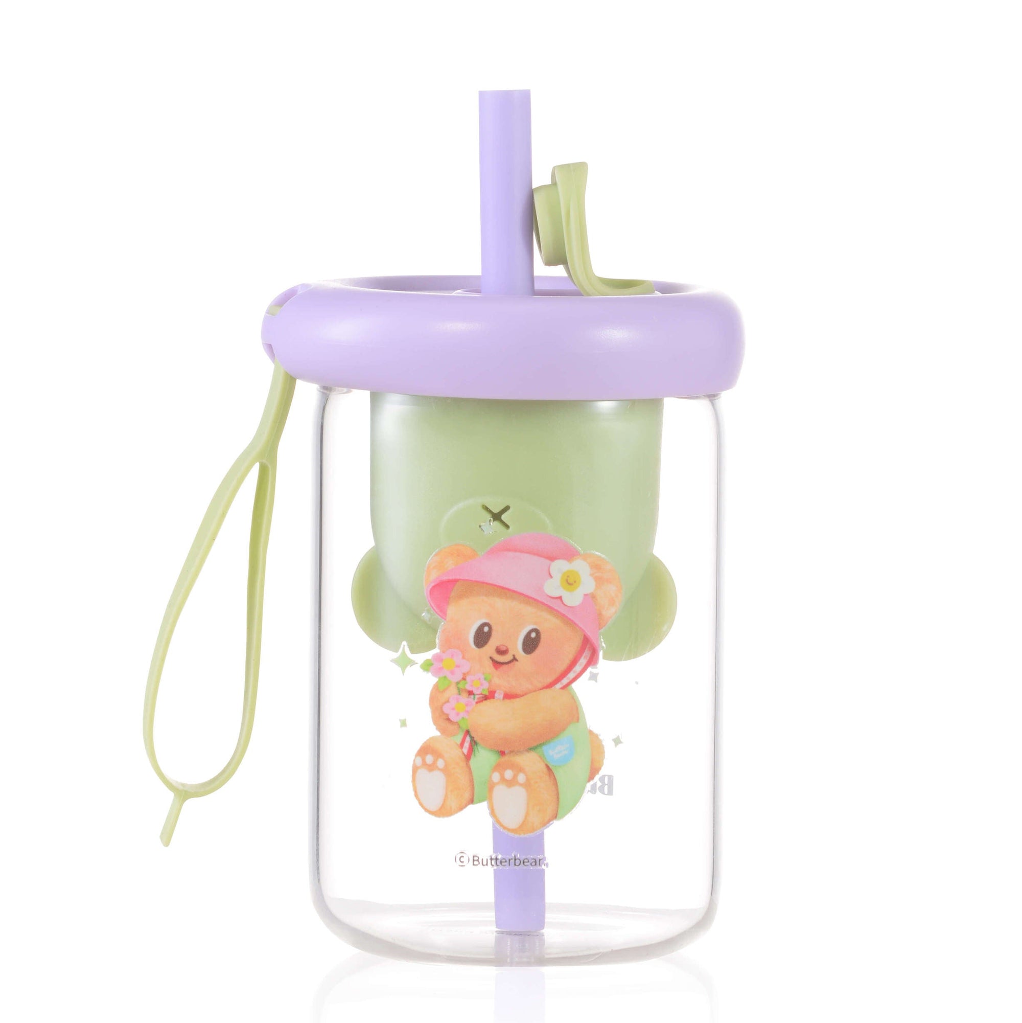 CHAFFIC X BUTTERBEAR Glass Cup