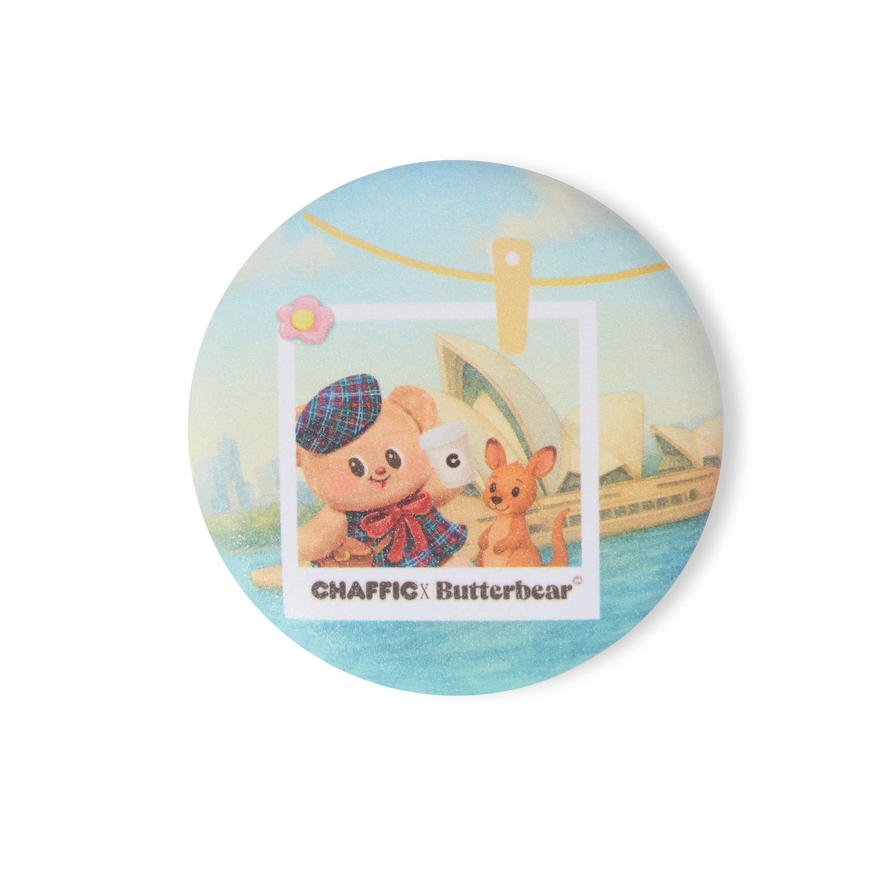 CHAFFIC X BUTTERBEAR Badge