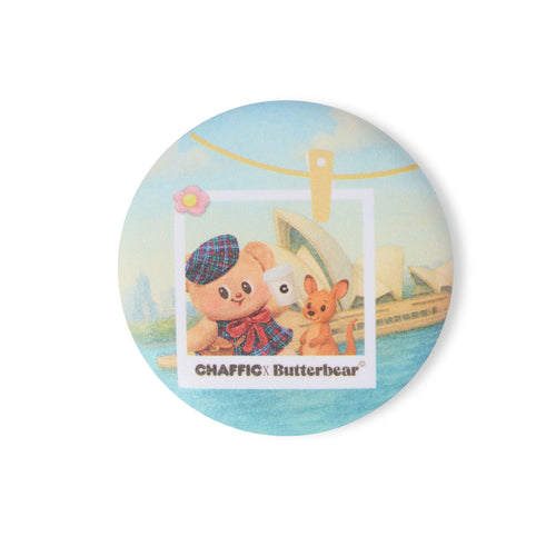 CHAFFIC X BUTTERBEAR Badge