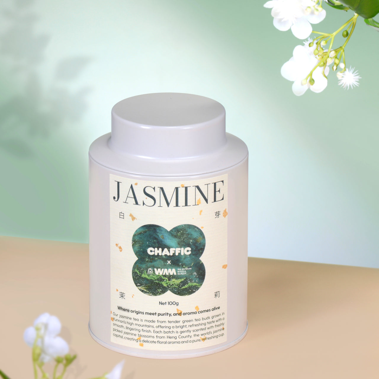 Jasmine Loose Tea Leaf Legacy Tin