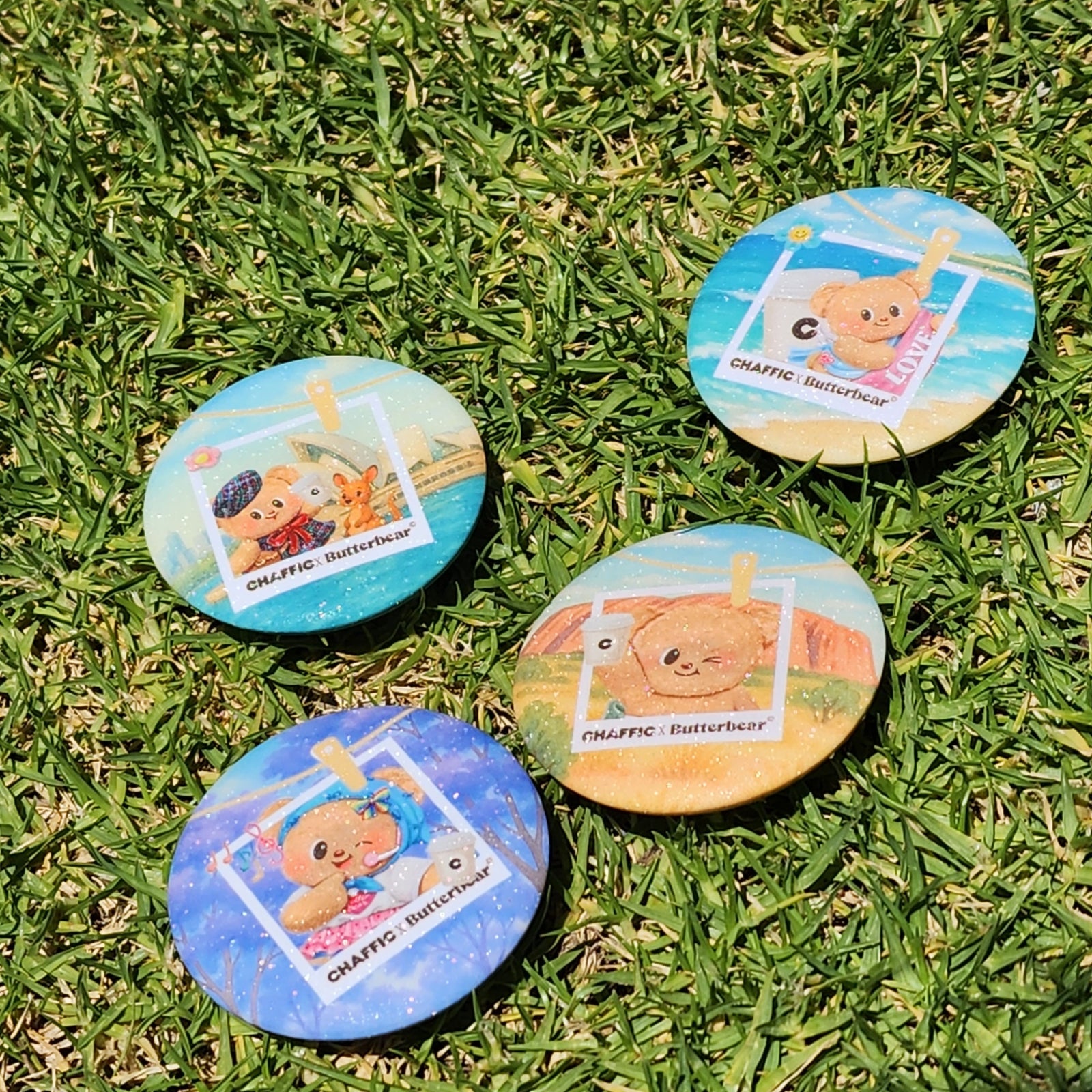 CHAFFIC X BUTTERBEAR Badge