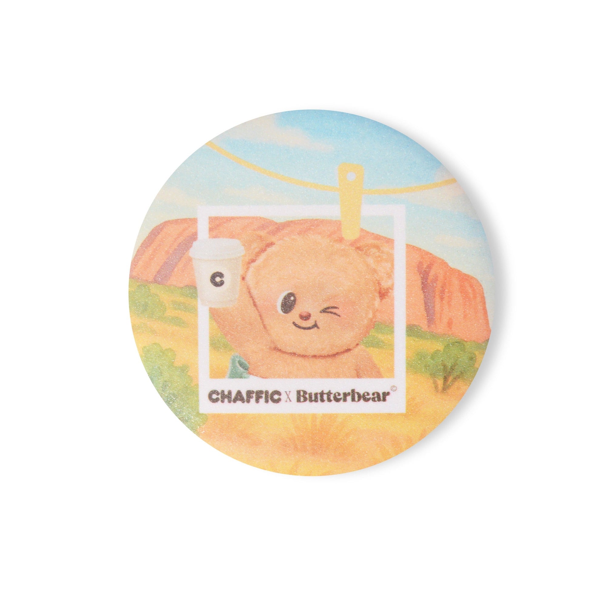 CHAFFIC X BUTTERBEAR Badge