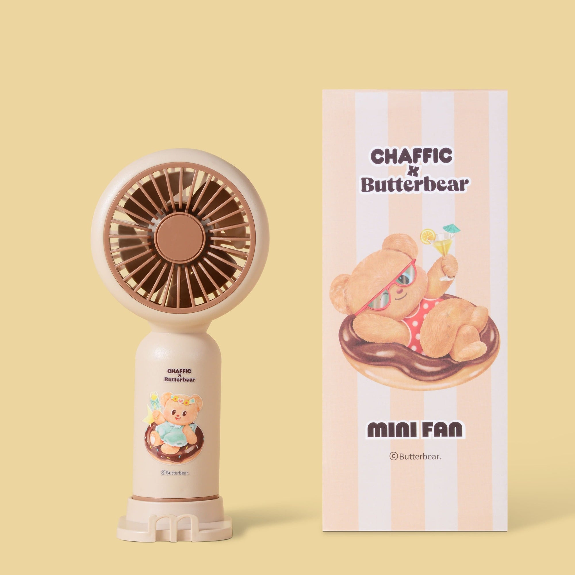 CHAFFIC X BUTTERBEAR Mini Fan