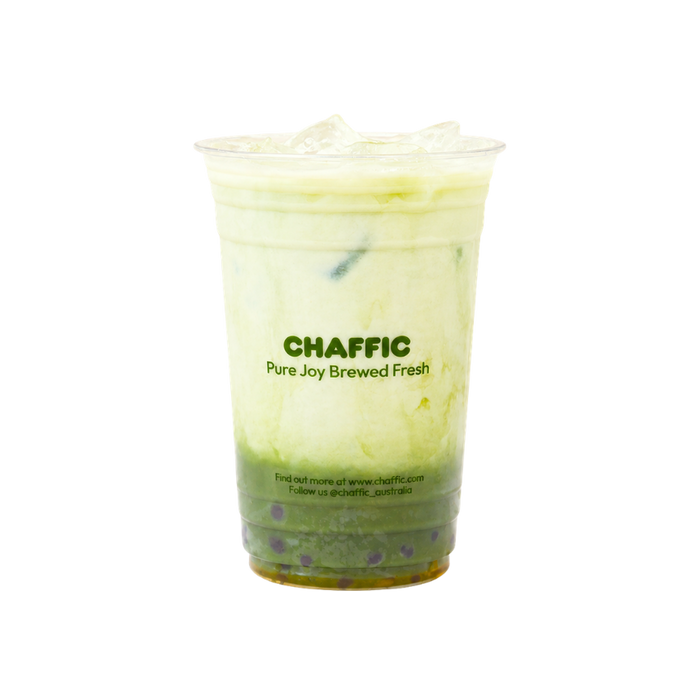 Matcha Latte + Pearls