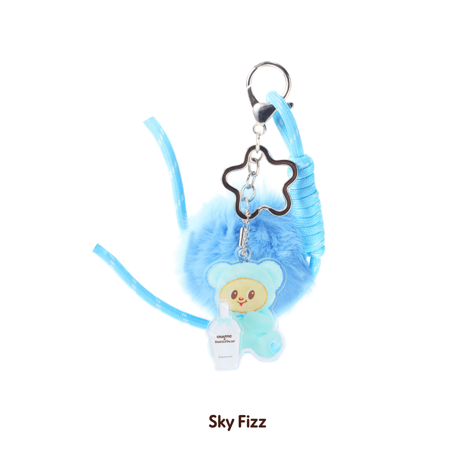 CHAFFIC X BUTTERBEAR Bauble Bear Acrylic Keychain
