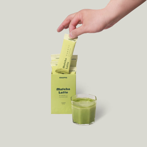 Chaffic Uji Matcha Latte