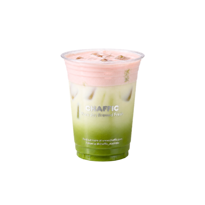 Taro Cream Matcha Latte