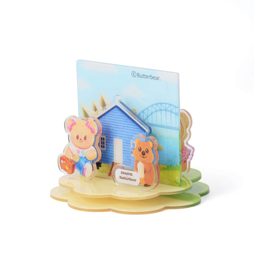 CHAFFIC X BUTTERBEAR Rotating Standee Set