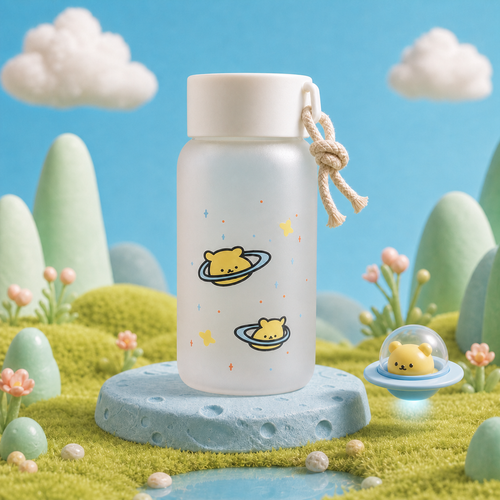Matte Glass Bottle