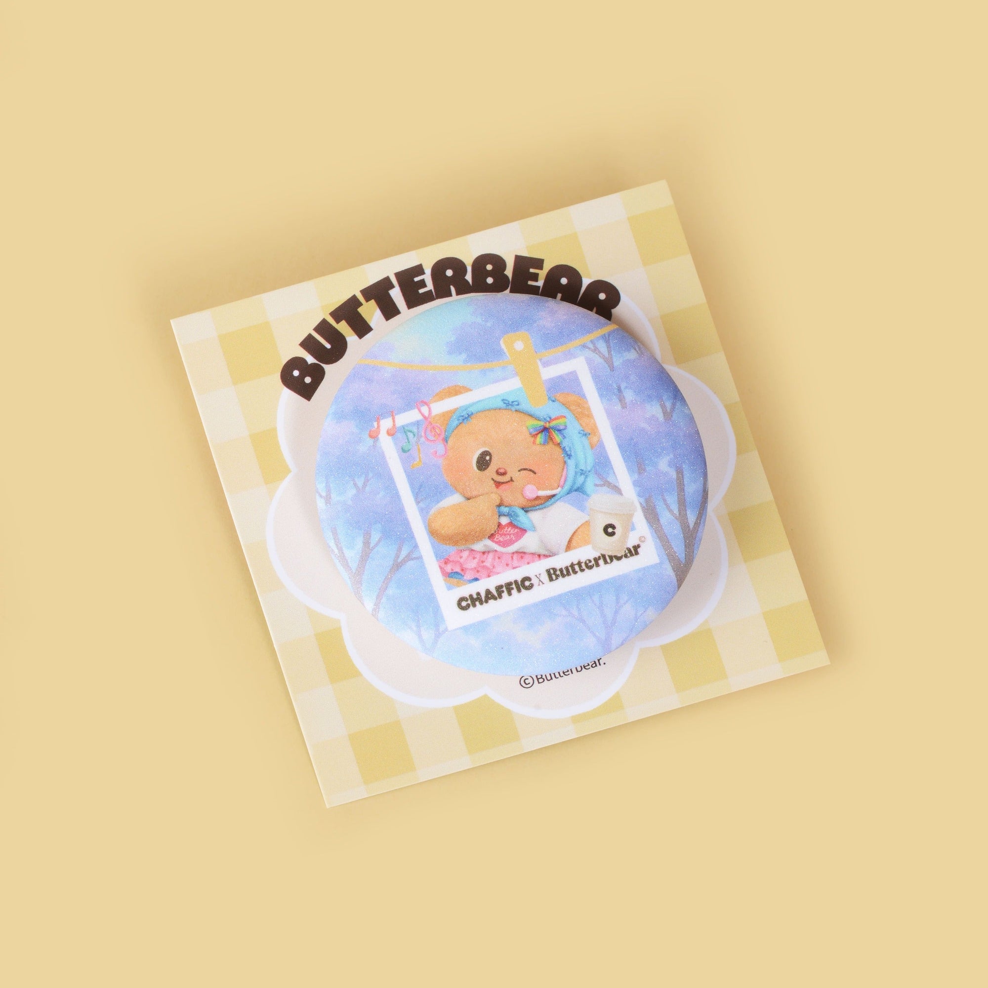 CHAFFIC X BUTTERBEAR Badge