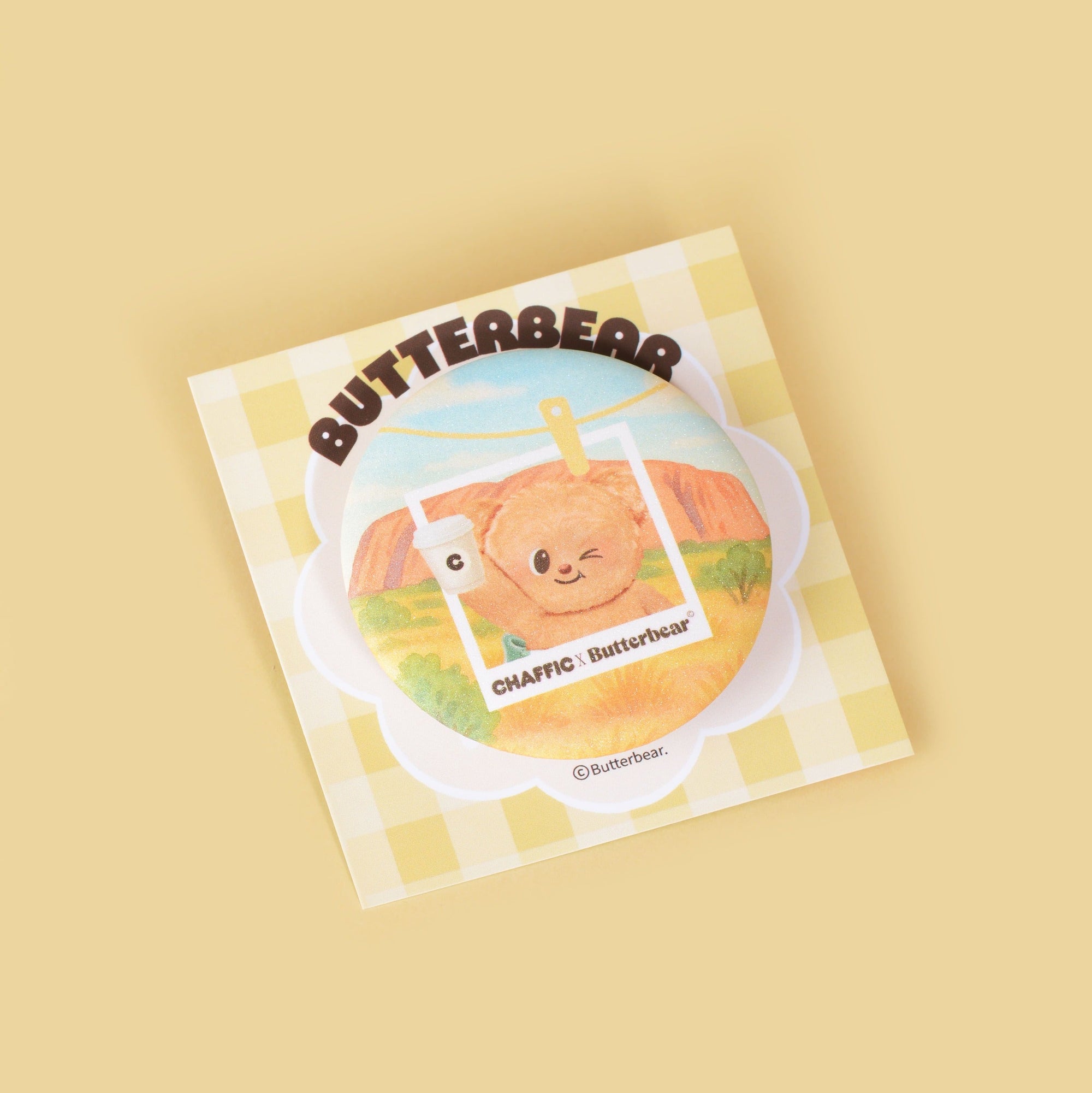 CHAFFIC X BUTTERBEAR Badge