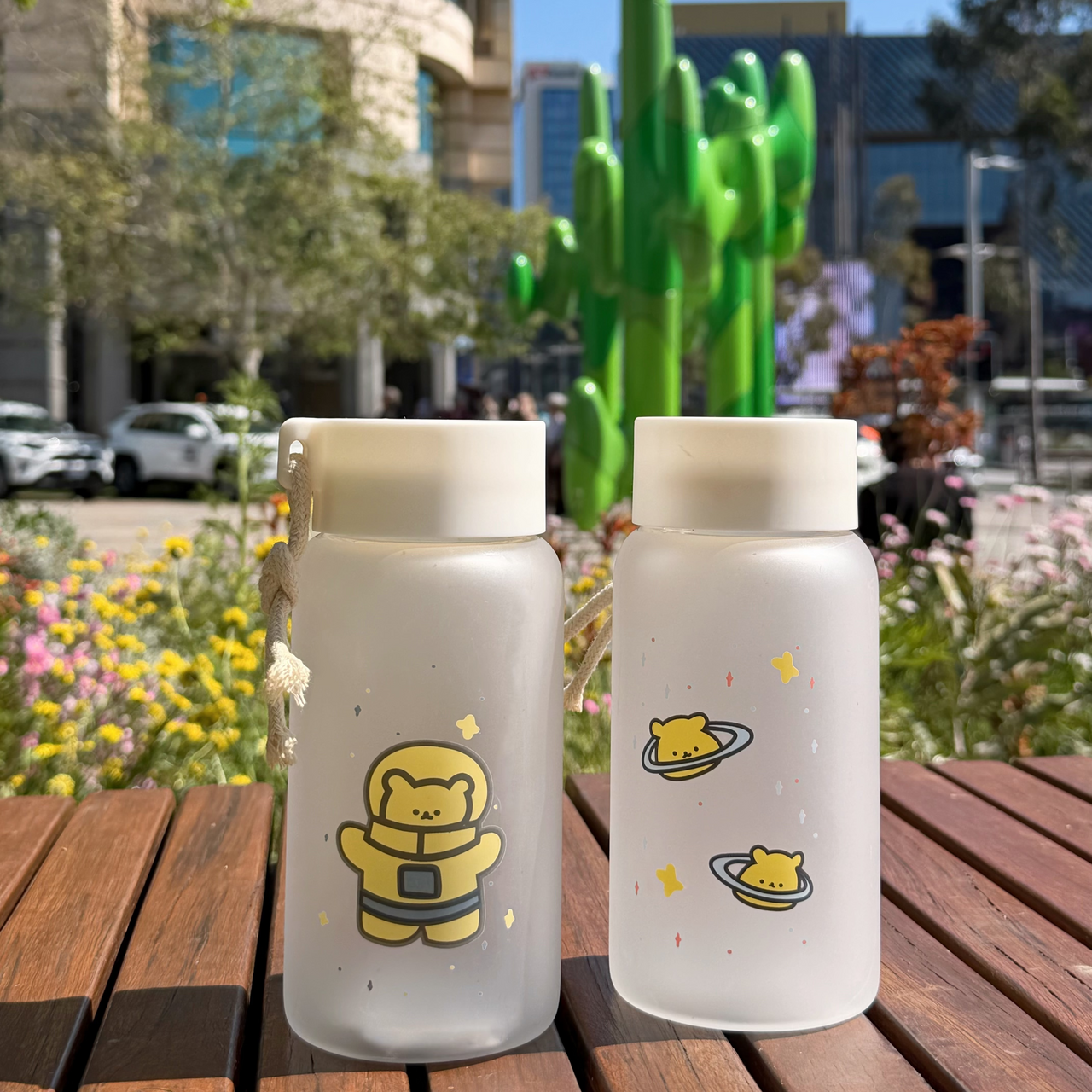 Matte Glass Bottle