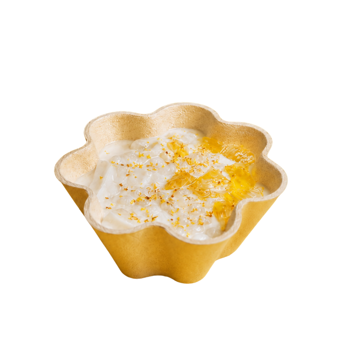 Golden Osmanthus Tofu Tangyuan Bowl
